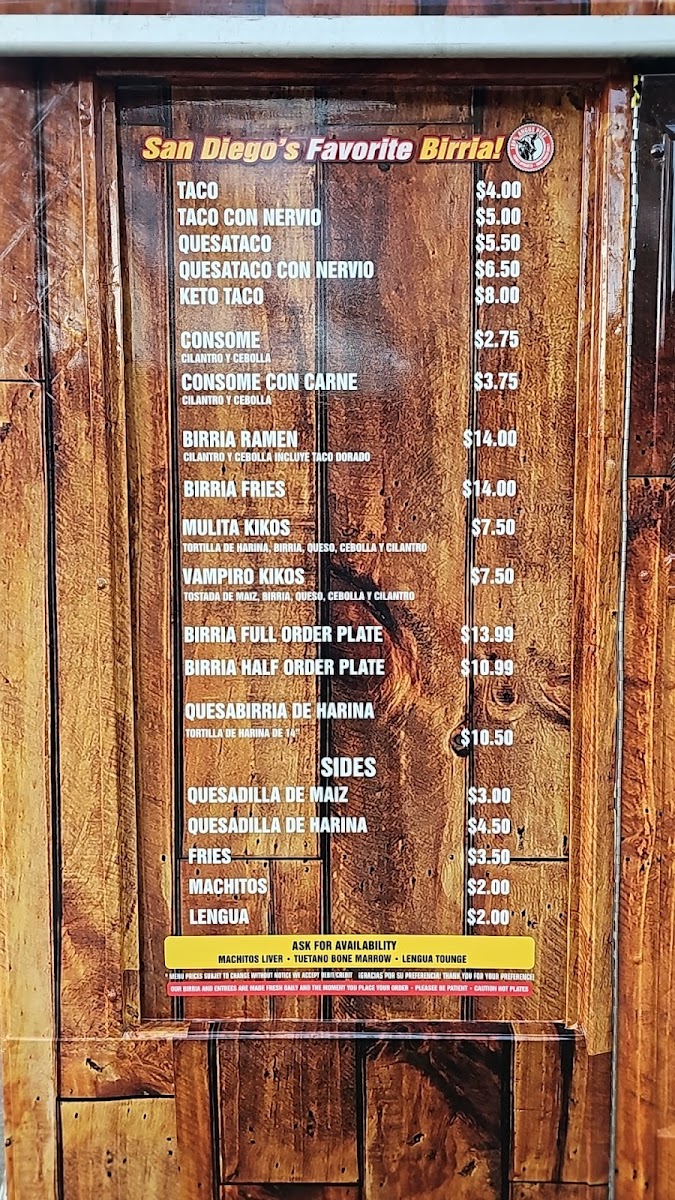 KIKOS PLACE SEAFOOD Menu - Image 6
